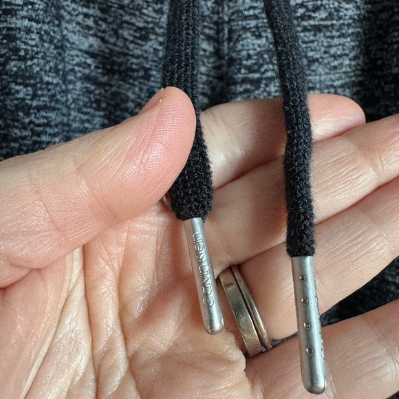 Calvin Klein Black and Gray Women's Performance Joggers - Picture 6 of 7